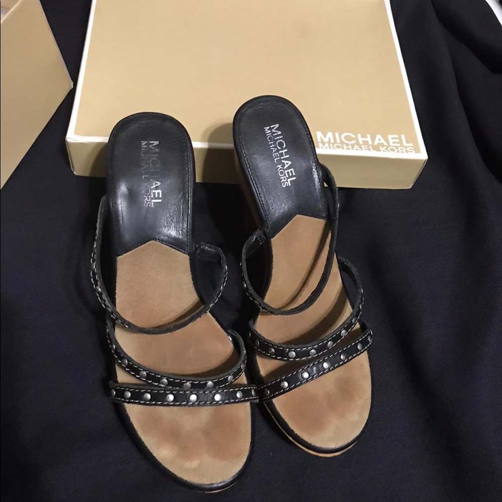 Black Michael Kors Heels